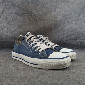 Converse Shoes Made In USA Mens 5.5 Sneaker All Star Canvas Vintage Lace Up Blue